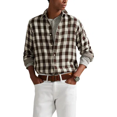 Polo Ralph Lauren Classic Fit Check Cotton Twill Button-down Shirt In Multi
