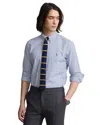 Polo Ralph Lauren Men's Classic Fit Long Sleeve Oxford Shirt In Blue/white