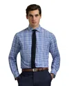 Polo Ralph Lauren Classic Fit Checked Poplin Shirt In Blue Multi