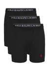 Polo Ralph Lauren Classic Fit Cotton 3 Pack Boxer Brief In Polo Black & Rl2000 Red Pp