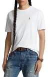 Polo Ralph Lauren Classic Fit Cotton Crewneck T-shirt In White