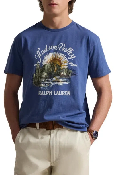 POLO RALPH LAUREN POLO RALPH LAUREN CLASSIC FIT COTTON GRAPHIC T-SHIRT