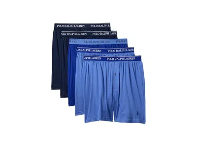 Polo Ralph Lauren Classic Fit Cotton Knit Boxer 5 Pack