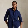 Polo Ralph Lauren Classic Fit Cotton Oxford Shirt In Refined Navy