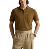 Polo Ralph Lauren Ralph Lauren Soft Cotton Polo Shirt In Brown