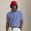 Polo Ralph Lauren Classic Fit Featherweight Mesh Polo In Sapphire Star/white