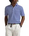 Polo Ralph Lauren Featherweight Mesh Polo In Sapphire Star/white