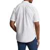 Polo Ralph Lauren Classic Fit Garment-dyed Solid Oxford Sport Shirt In White