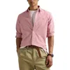 Polo Ralph Lauren Classic Fit Gingham Cotton Button-down Oxford Shirt In Pink