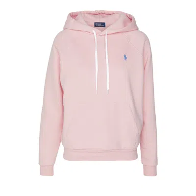 Pre-owned Polo Ralph Lauren Classic Fit Hoodie 'pink' | Women's Size S