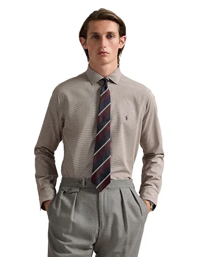 POLO RALPH LAUREN CLASSIC FIT HOUNDSTOOTH TWILL SHIRT