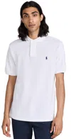 Polo Ralph Lauren Custom Slim Fit Stretch Mesh Polo Shirt In White