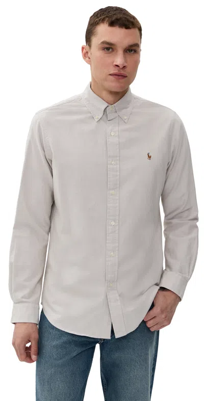 Polo Ralph Lauren Classic Fit Iconic Oxford Shirt Coastal Beige