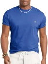 Polo Ralph Lauren Classic Fit Jersey Crewneck Pocket Tee In Beach Royal