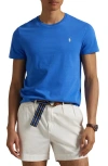 Polo Ralph Lauren Washed Solid Tee In Embayment Blue/c8261