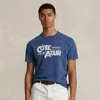 Polo Ralph Lauren Classic Fit Jersey Graphic T-shirt In Blue