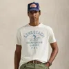 Polo Ralph Lauren Short Sleeves Crew Neck Graphic Print In Nevis