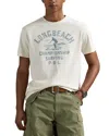 Polo Ralph Lauren Short Sleeves Crew Neck Graphic Print In Nevis