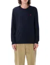 Polo Ralph Lauren Classic Fit Jersey Long-sleeve T-shirt In Blue