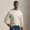 Polo Ralph Lauren Classic Fit Jersey Long-sleeve T-shirt In Expedition Dune Heather