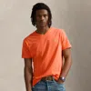 Polo Ralph Lauren Classic Fit Jersey V-neck T-shirt In Classic Peach