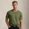 Polo Ralph Lauren Classic Fit Jersey V-neck T-shirt In Garden Trail