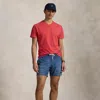 Polo Ralph Lauren Classic Fit Jersey V-neck T-shirt In Spring Red