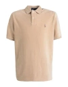 Polo Ralph Lauren Polo Pony-embroidered Cotton Polo Shirt In Beige