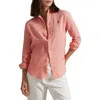 Polo Ralph Lauren Classic Fit Linen Button-up Shirt In Adirondack Rose