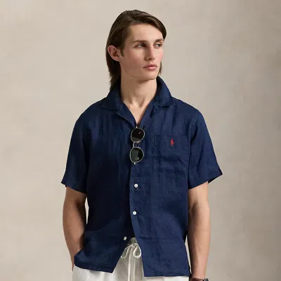 POLO RALPH LAUREN CLASSIC FIT LINEN CAMP SHIRT
