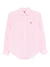 Polo Ralph Lauren Classic-fit Linen Shirt In Pink