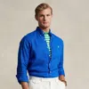 Polo Ralph Lauren Classic Fit Linen Shirt In Heritage Blue