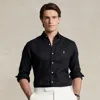 Polo Ralph Lauren Classic Fit Linen Shirt In Polo Black