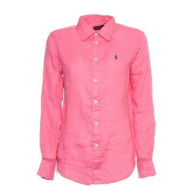 Polo Ralph Lauren Classic-fit Linen Shirt With Buttoned Cuffs