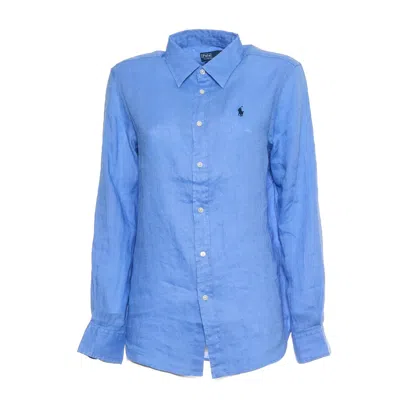 Polo Ralph Lauren Classic-fit Linen Shirt With Mother-of-pearl Buttons