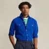 Polo Ralph Lauren Classic Fit Linen-silk Workshirt In Blue