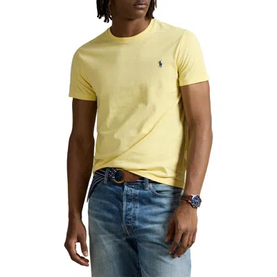 Polo Ralph Lauren Men's Classic Fit Crew Neck T-shirt In Yellow