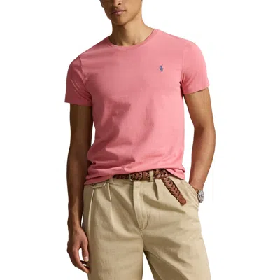 Polo Ralph Lauren Classic Fit Logo Graphic T-shirt In Pink
