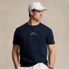 Polo Ralph Lauren Classic Fit Logo Jersey T-shirt In Blue