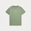 Polo Ralph Lauren Classic Fit Logo Jersey T-shirt In Green