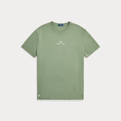 Polo Ralph Lauren Classic Fit Logo Jersey T-shirt In Green