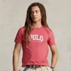 Polo Ralph Lauren Classic Fit Logo Jersey T-shirt In Gold