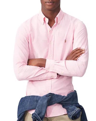 POLO RALPH LAUREN CLASSIC FIT LONG SLEEVE COTTON OXFORD BUTTON DOWN SHIRT,710548535004