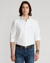 Polo Ralph Lauren Slim Fit Oxford Shirt White In White