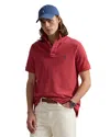 Polo Ralph Lauren Classic Fit Mesh Polo Shirt In Red