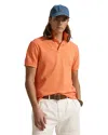 Polo Ralph Lauren X Wimbledon Cotton Mesh Polo Shirt In Orange