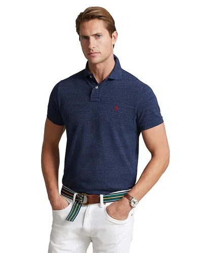 Polo Ralph Lauren Classic Fit Mesh Polo Shirt In Blue