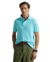 Polo Ralph Lauren Classic Fit Mesh Polo Shirt In Aqua Blue
