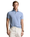 Polo Ralph Lauren Classic Fit Mesh Polo Shirt In Pastel Blue