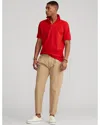 Polo Ralph Lauren Classic Fit Mesh Polo Shirt In Rl Red